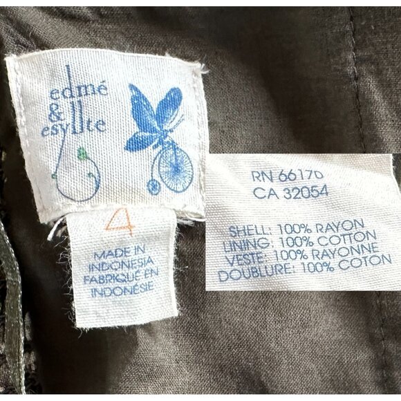 Anthropologie Strapless Floral Maxi Dress By Edme & Esyllte - Picture 11 of 13